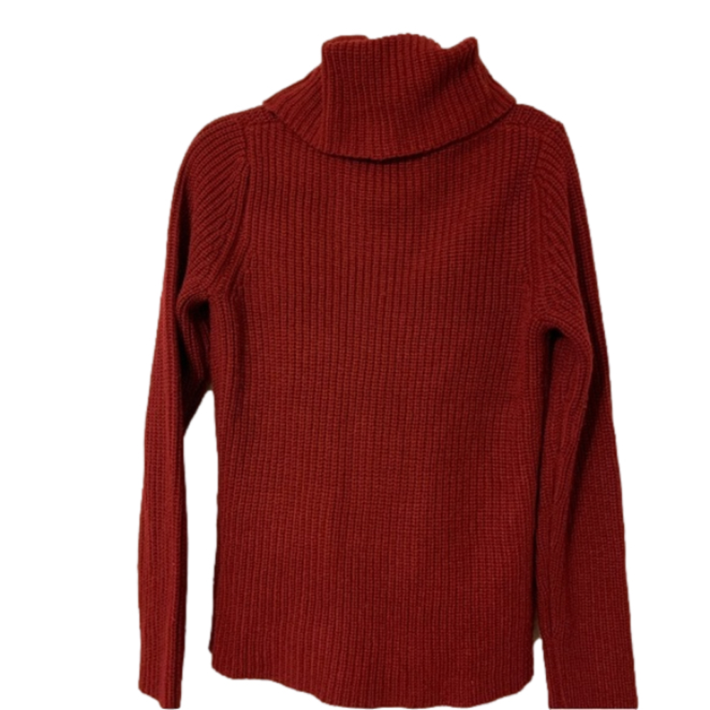 The Limited Cranberry Turtleneck Sweater - Picture 3 of 8